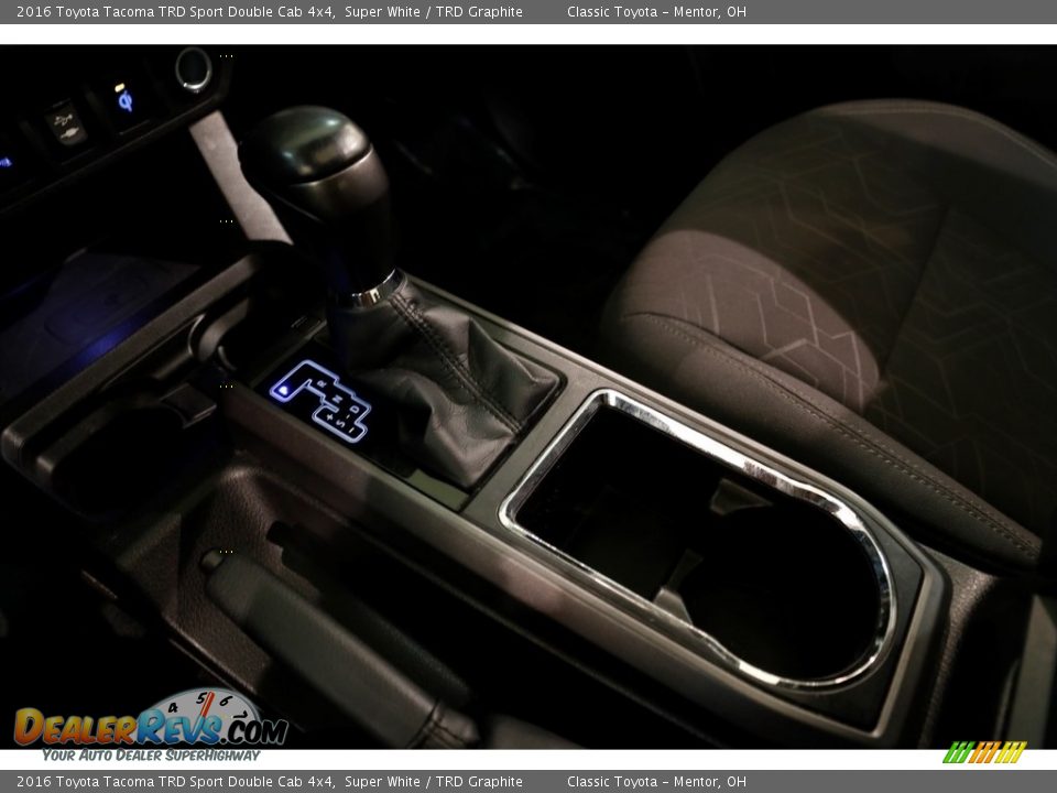 2016 Toyota Tacoma TRD Sport Double Cab 4x4 Super White / TRD Graphite Photo #14