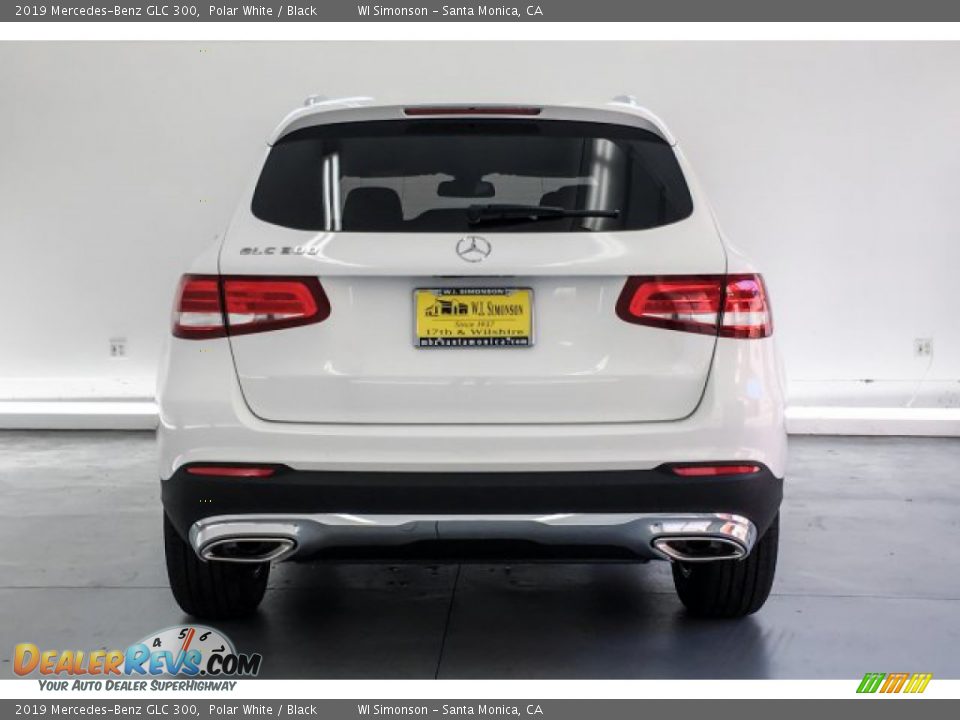 2019 Mercedes-Benz GLC 300 Polar White / Black Photo #3