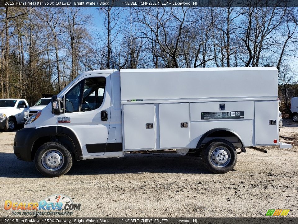 2019 Ram ProMaster 3500 Cutaway Bright White / Black Photo #3