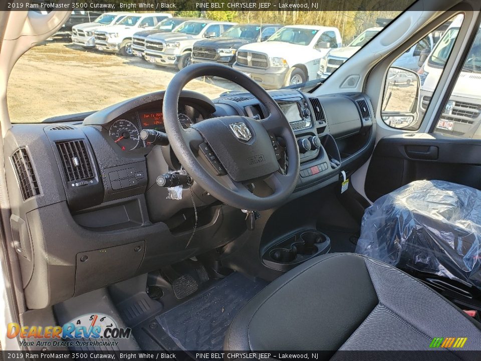 2019 Ram ProMaster 3500 Cutaway Bright White / Black Photo #7