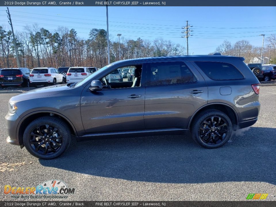 2019 Dodge Durango GT AWD Granite / Black Photo #3