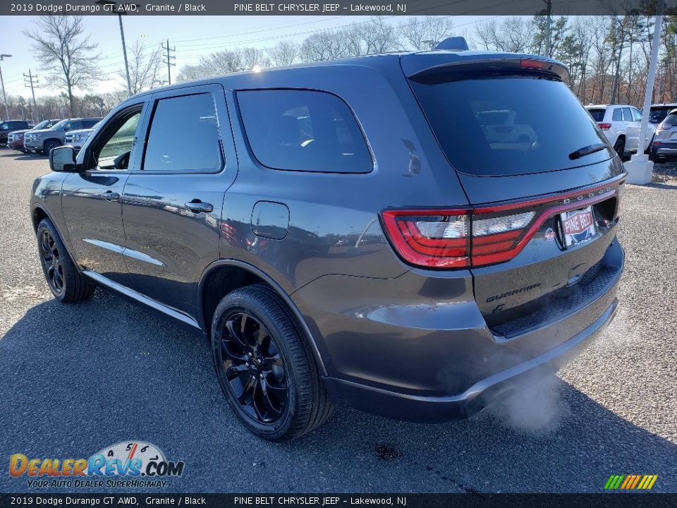 2019 Dodge Durango GT AWD Granite / Black Photo #4