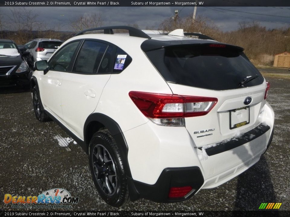 2019 Subaru Crosstrek 2.0i Premium Crystal White Pearl / Black Photo #6