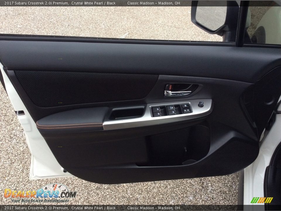 2017 Subaru Crosstrek 2.0i Premium Crystal White Pearl / Black Photo #13
