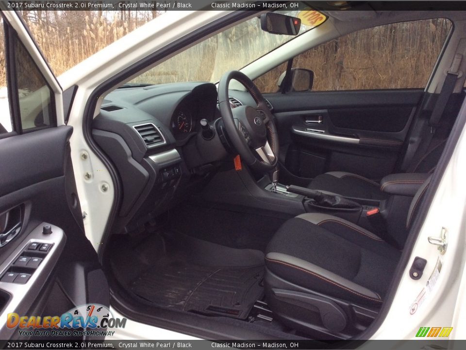 2017 Subaru Crosstrek 2.0i Premium Crystal White Pearl / Black Photo #14