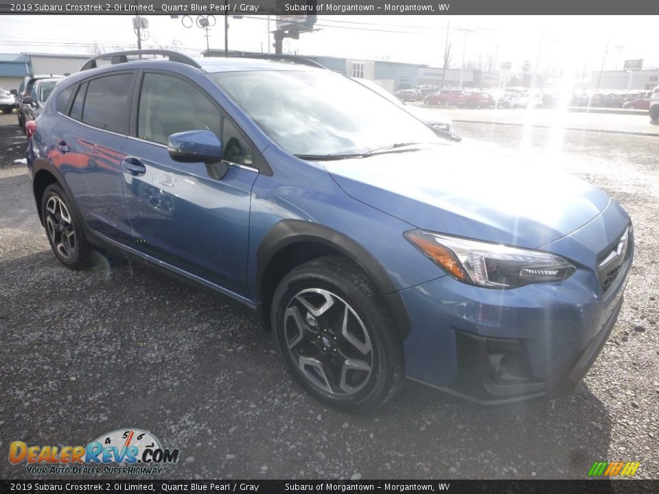 2019 Subaru Crosstrek 2.0i Limited Quartz Blue Pearl / Gray Photo #1