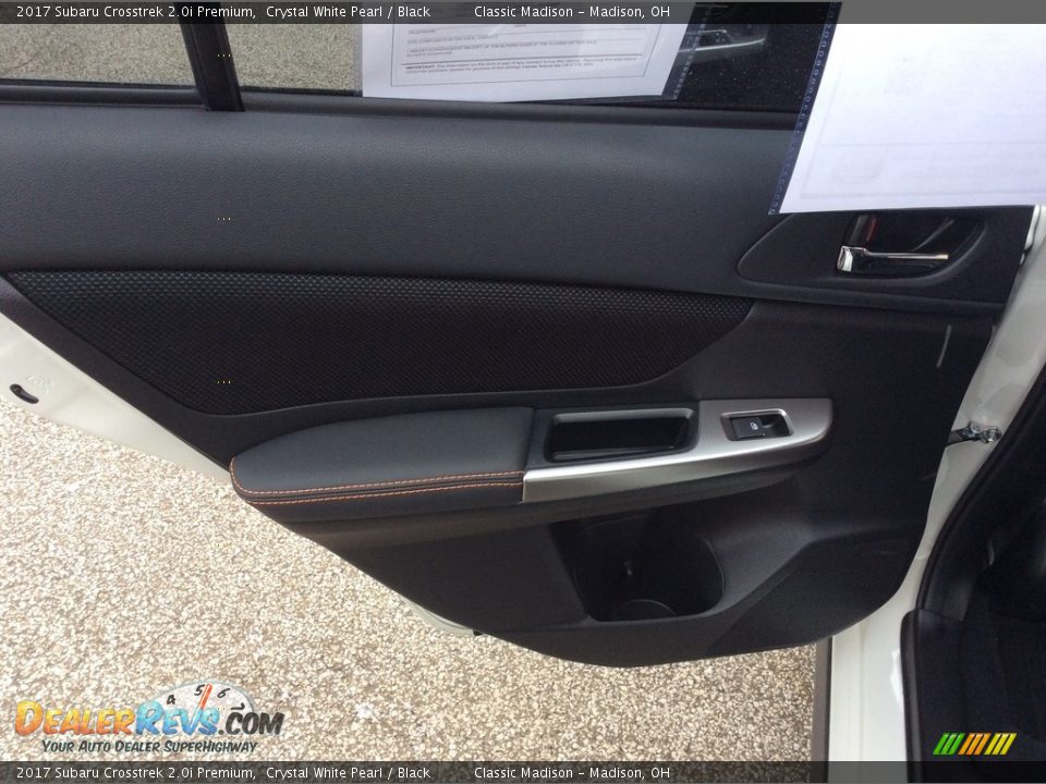 2017 Subaru Crosstrek 2.0i Premium Crystal White Pearl / Black Photo #26