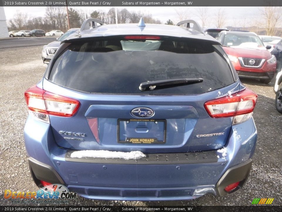2019 Subaru Crosstrek 2.0i Limited Quartz Blue Pearl / Gray Photo #4