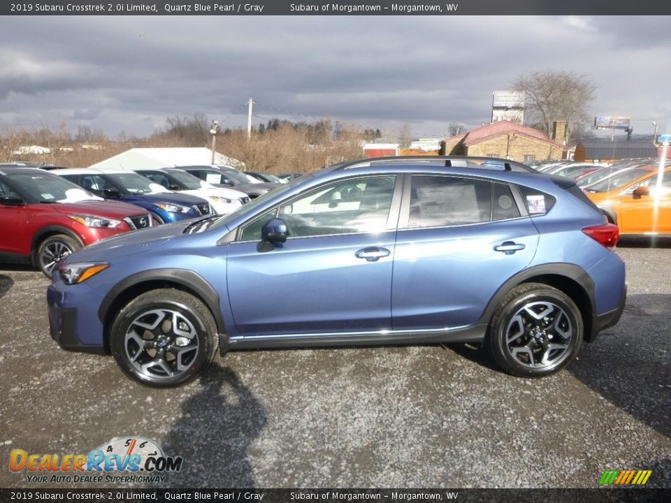 2019 Subaru Crosstrek 2.0i Limited Quartz Blue Pearl / Gray Photo #6