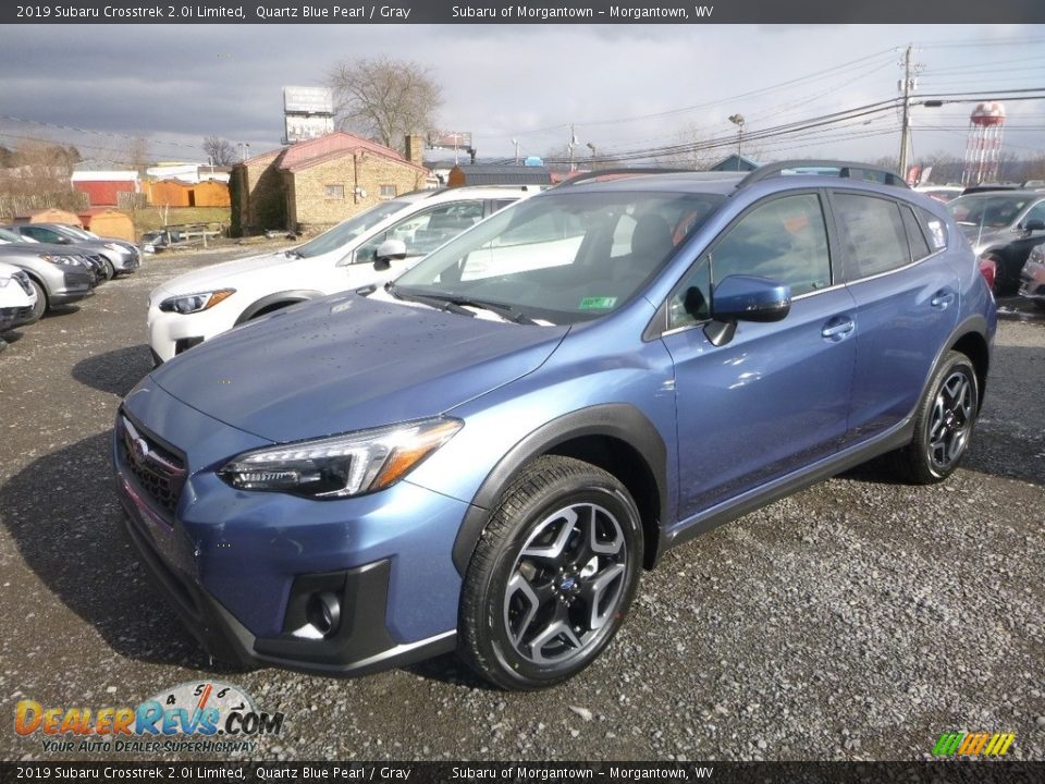 2019 Subaru Crosstrek 2.0i Limited Quartz Blue Pearl / Gray Photo #7