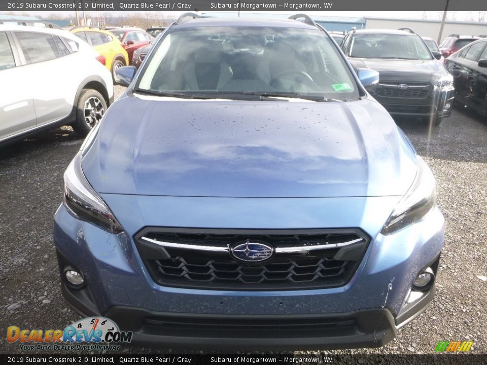 2019 Subaru Crosstrek 2.0i Limited Quartz Blue Pearl / Gray Photo #8
