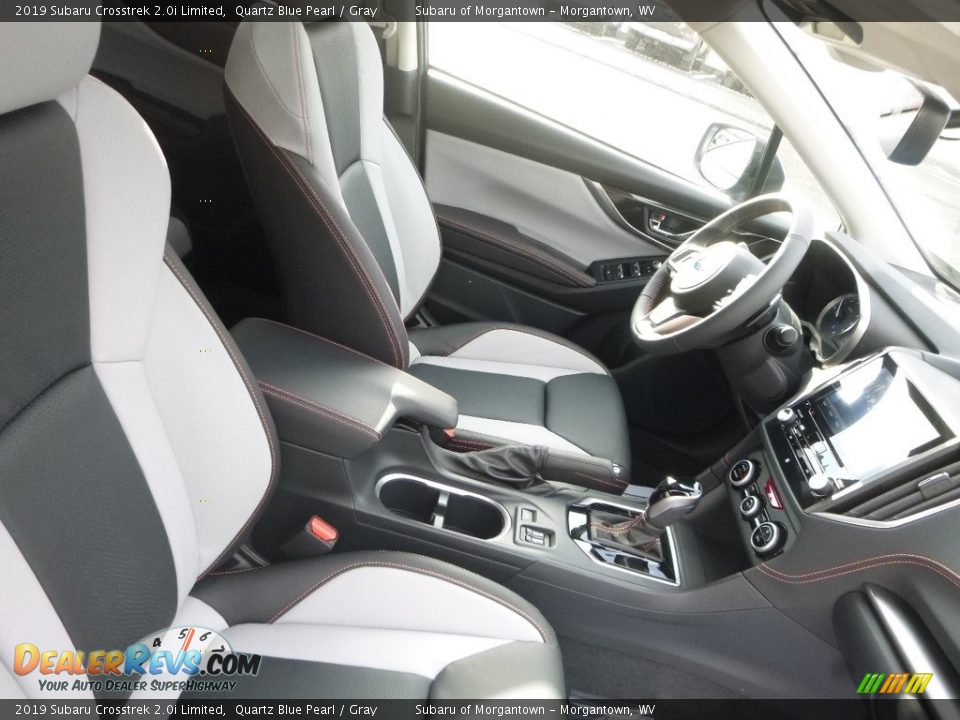 2019 Subaru Crosstrek 2.0i Limited Quartz Blue Pearl / Gray Photo #9