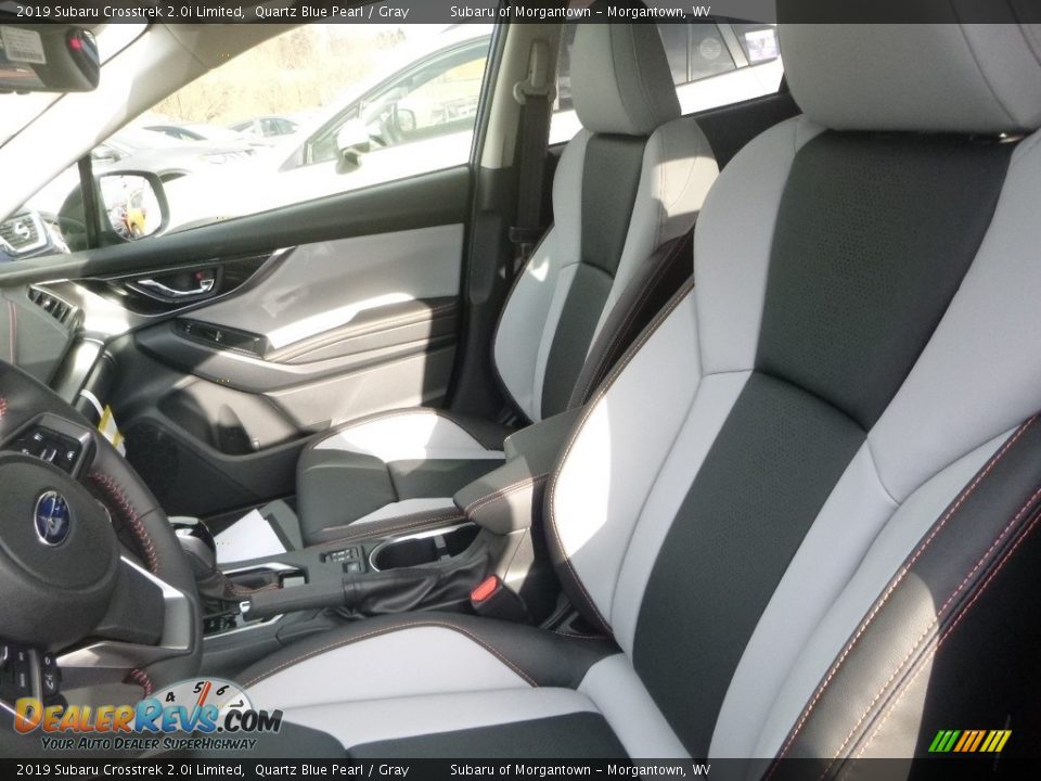 2019 Subaru Crosstrek 2.0i Limited Quartz Blue Pearl / Gray Photo #13