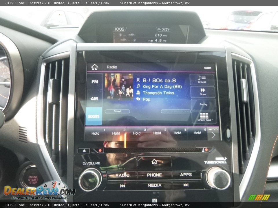 2019 Subaru Crosstrek 2.0i Limited Quartz Blue Pearl / Gray Photo #15