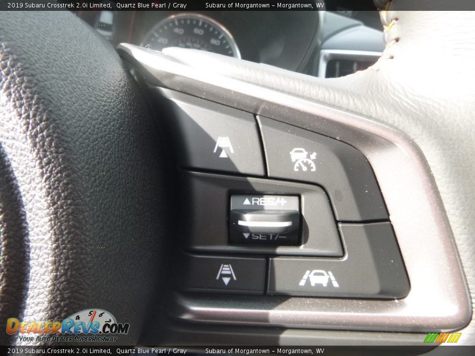 2019 Subaru Crosstrek 2.0i Limited Quartz Blue Pearl / Gray Photo #18