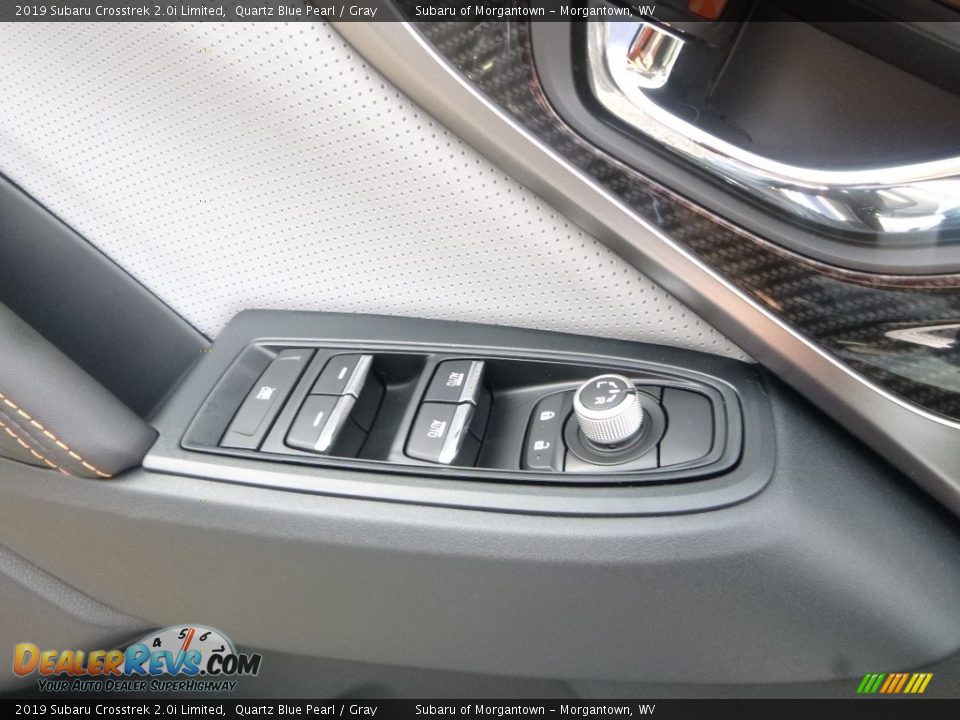 2019 Subaru Crosstrek 2.0i Limited Quartz Blue Pearl / Gray Photo #20
