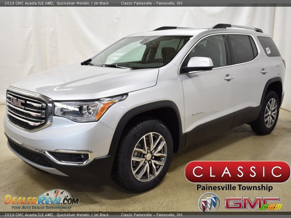 2019 GMC Acadia SLE AWD Quicksilver Metallic / Jet Black Photo #1