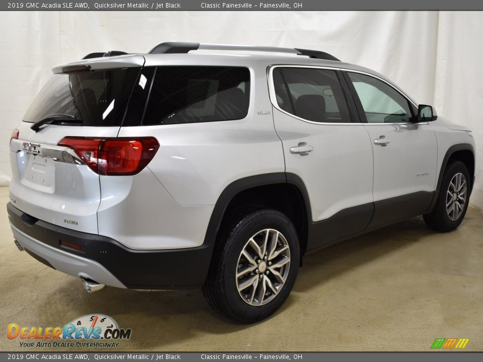 2019 GMC Acadia SLE AWD Quicksilver Metallic / Jet Black Photo #2