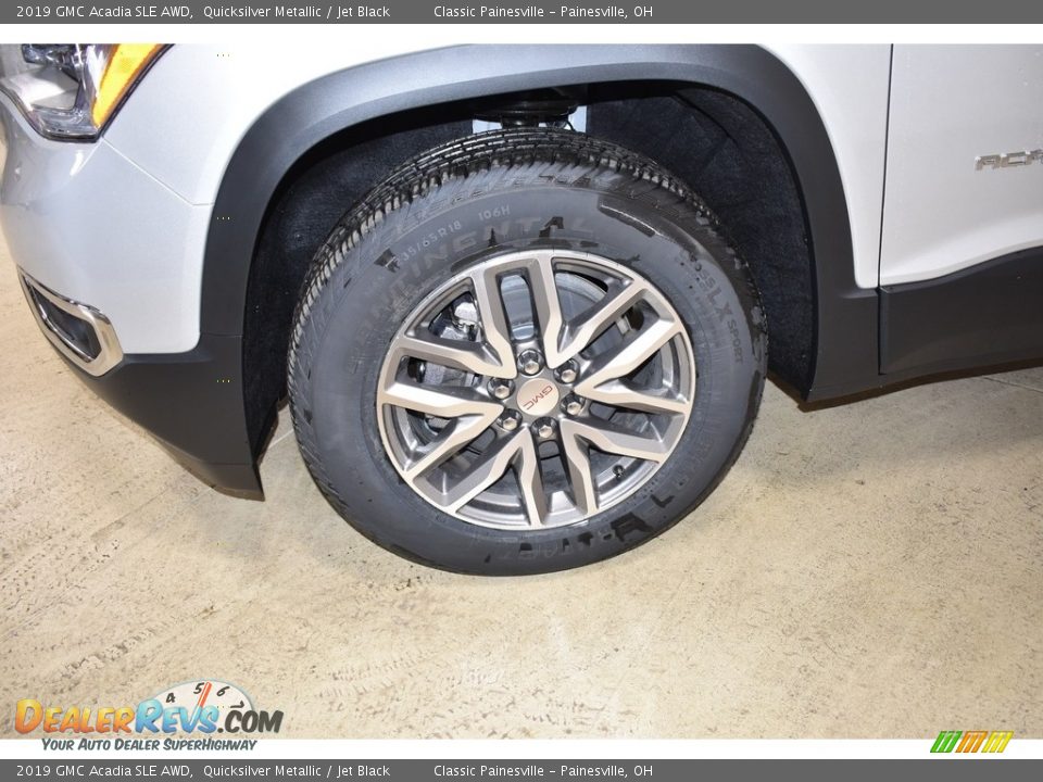 2019 GMC Acadia SLE AWD Quicksilver Metallic / Jet Black Photo #5