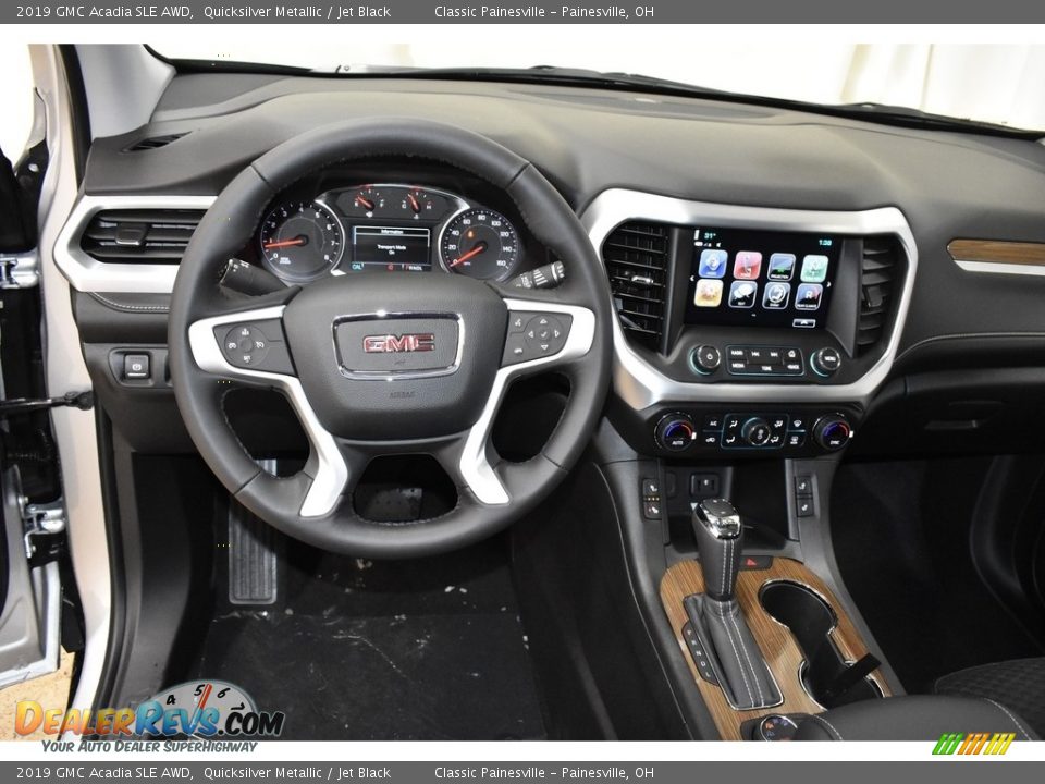 2019 GMC Acadia SLE AWD Quicksilver Metallic / Jet Black Photo #10
