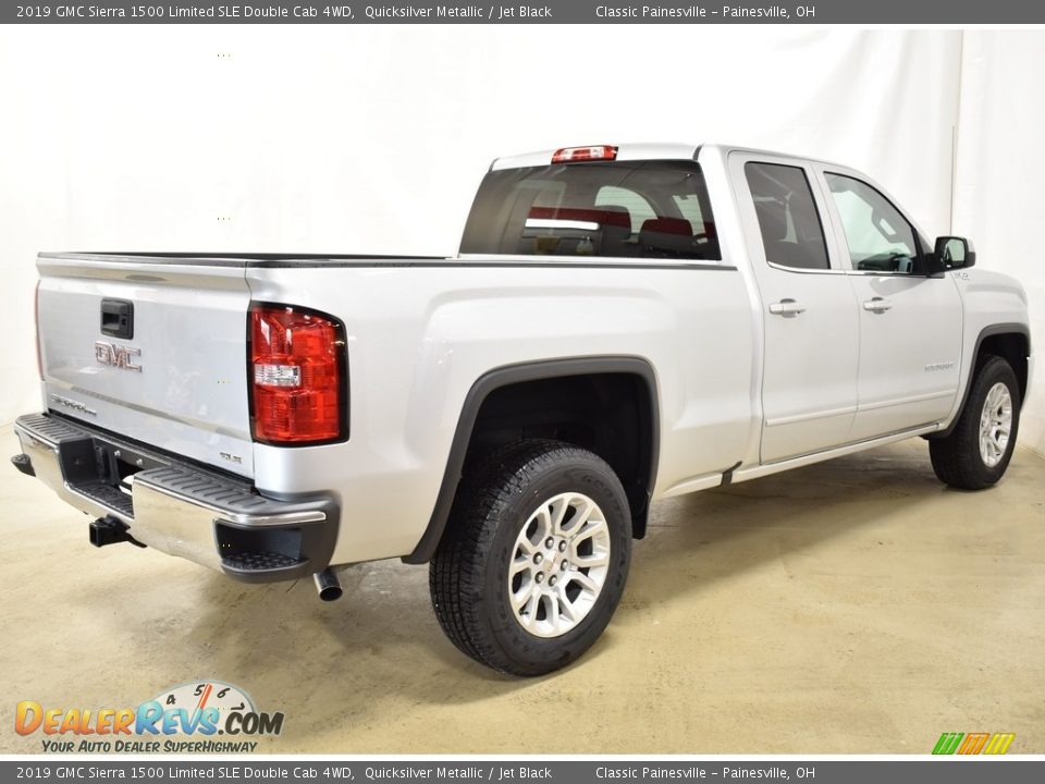2019 GMC Sierra 1500 Limited SLE Double Cab 4WD Quicksilver Metallic / Jet Black Photo #2