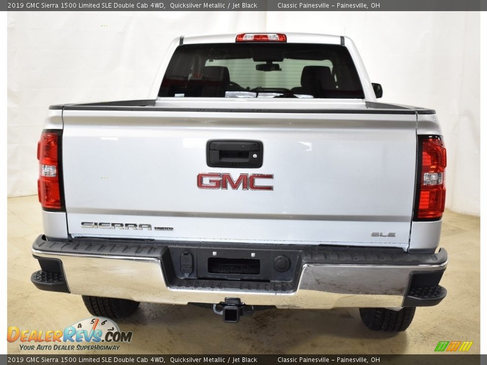 2019 GMC Sierra 1500 Limited SLE Double Cab 4WD Quicksilver Metallic / Jet Black Photo #3