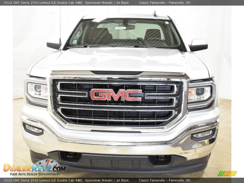 2019 GMC Sierra 1500 Limited SLE Double Cab 4WD Quicksilver Metallic / Jet Black Photo #4