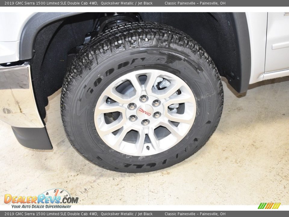 2019 GMC Sierra 1500 Limited SLE Double Cab 4WD Quicksilver Metallic / Jet Black Photo #5