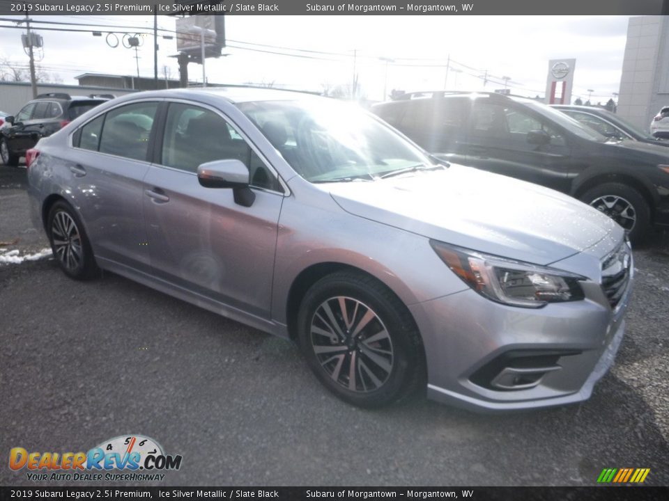 2019 Subaru Legacy 2.5i Premium Ice Silver Metallic / Slate Black Photo #1