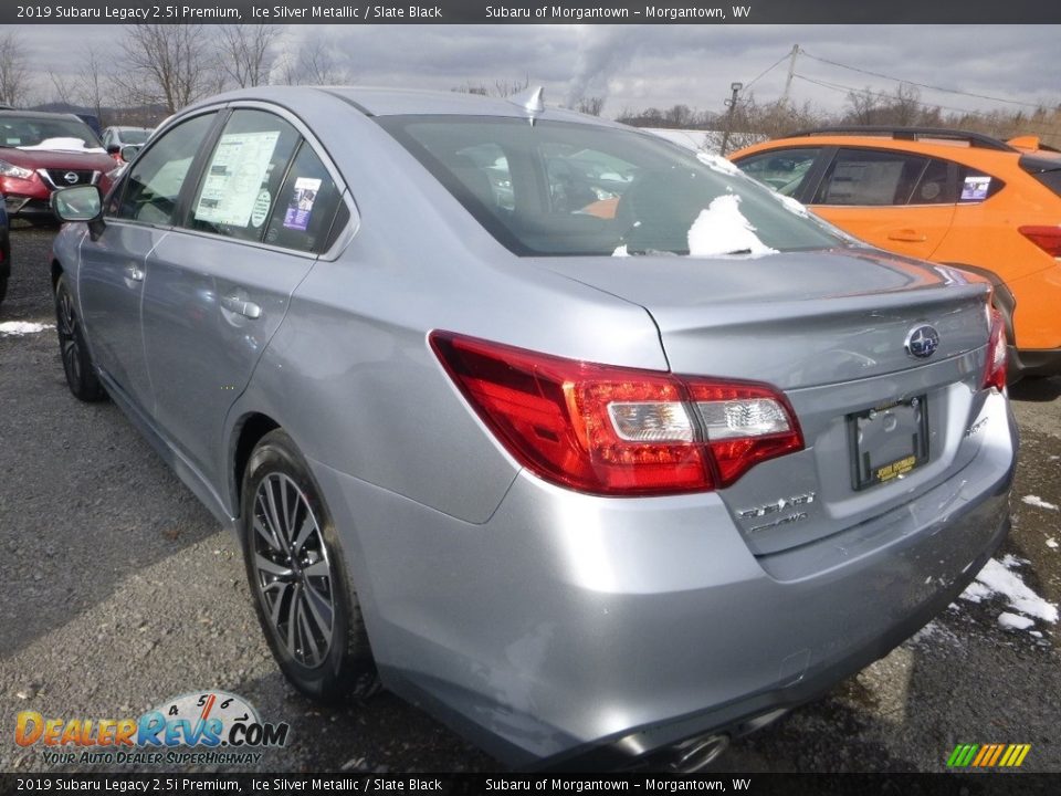 2019 Subaru Legacy 2.5i Premium Ice Silver Metallic / Slate Black Photo #5