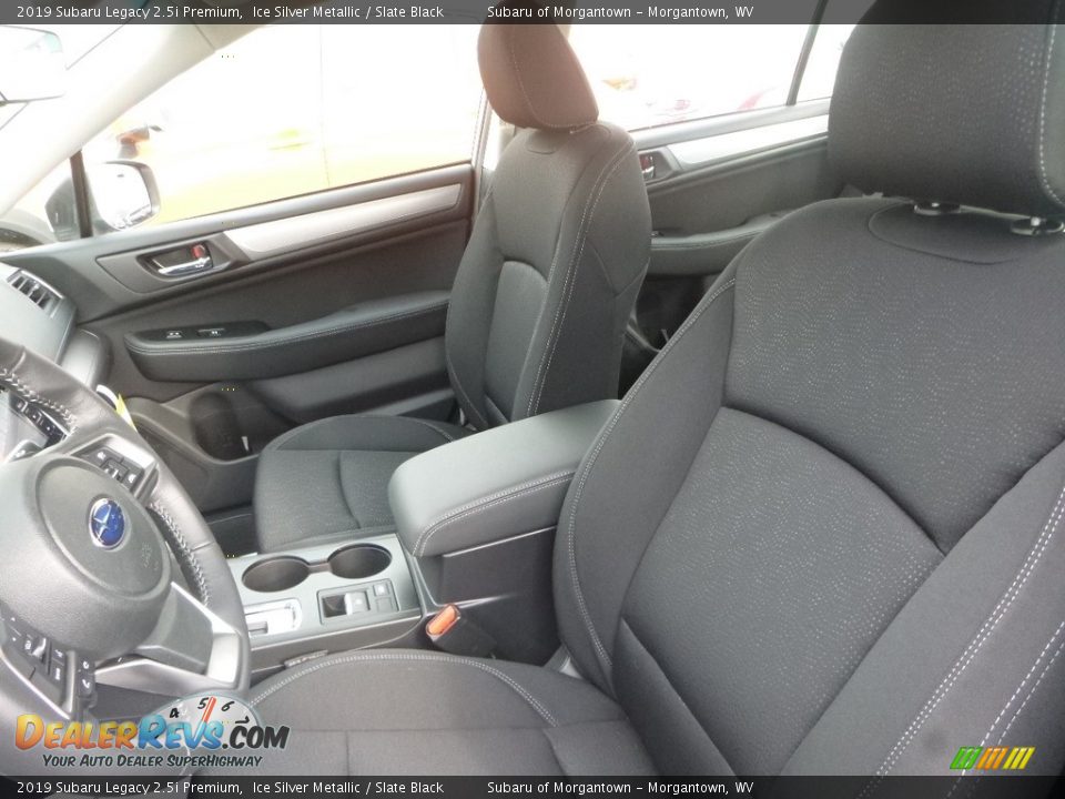 2019 Subaru Legacy 2.5i Premium Ice Silver Metallic / Slate Black Photo #12