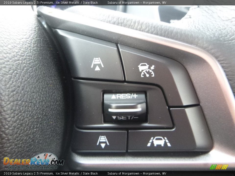 2019 Subaru Legacy 2.5i Premium Ice Silver Metallic / Slate Black Photo #16