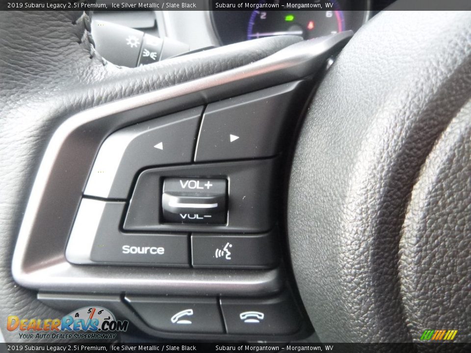 2019 Subaru Legacy 2.5i Premium Ice Silver Metallic / Slate Black Photo #17