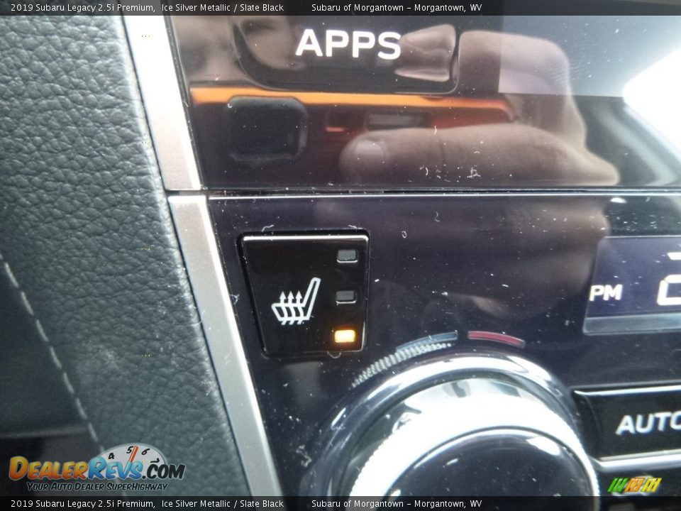 2019 Subaru Legacy 2.5i Premium Ice Silver Metallic / Slate Black Photo #19