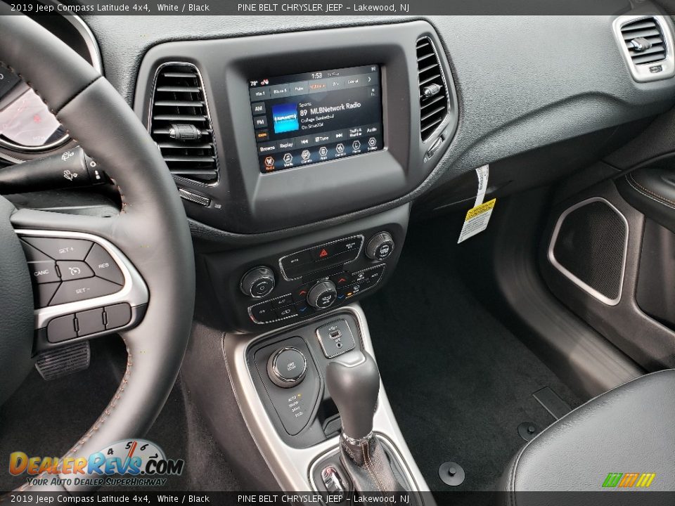 2019 Jeep Compass Latitude 4x4 White / Black Photo #10