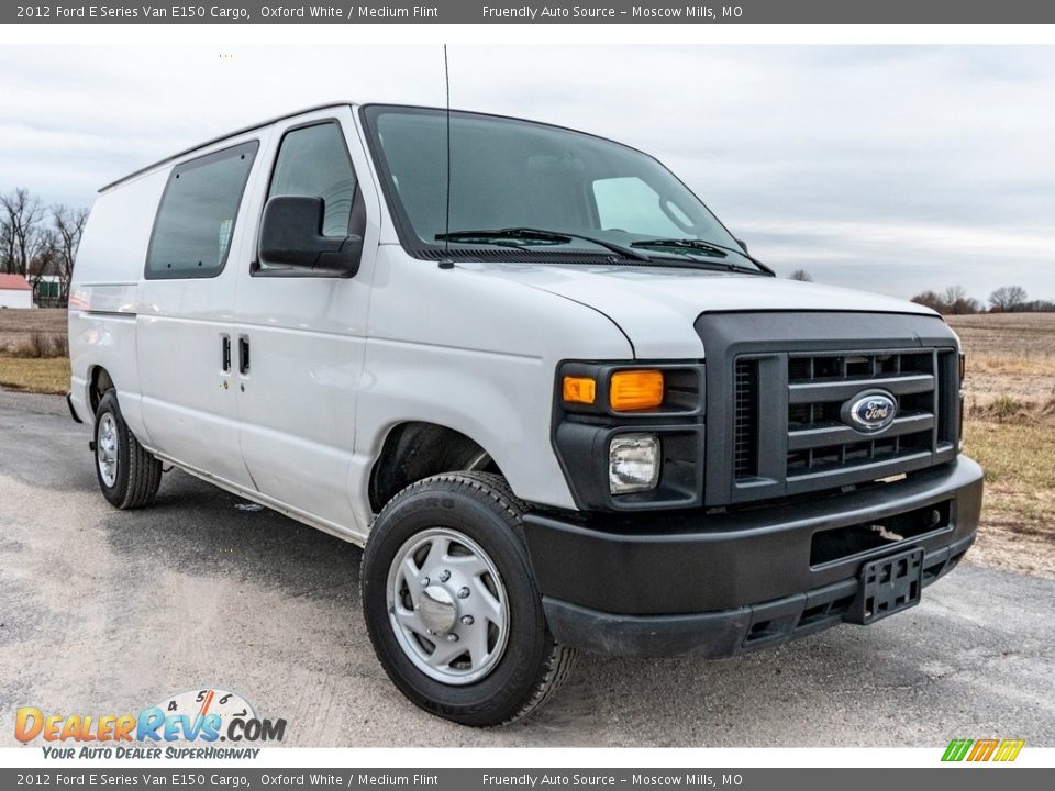 2012 Ford E Series Van E150 Cargo Oxford White / Medium Flint Photo #1