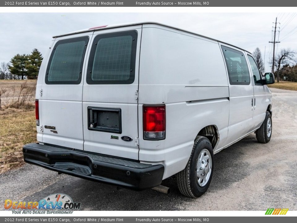 2012 Ford E Series Van E150 Cargo Oxford White / Medium Flint Photo #4