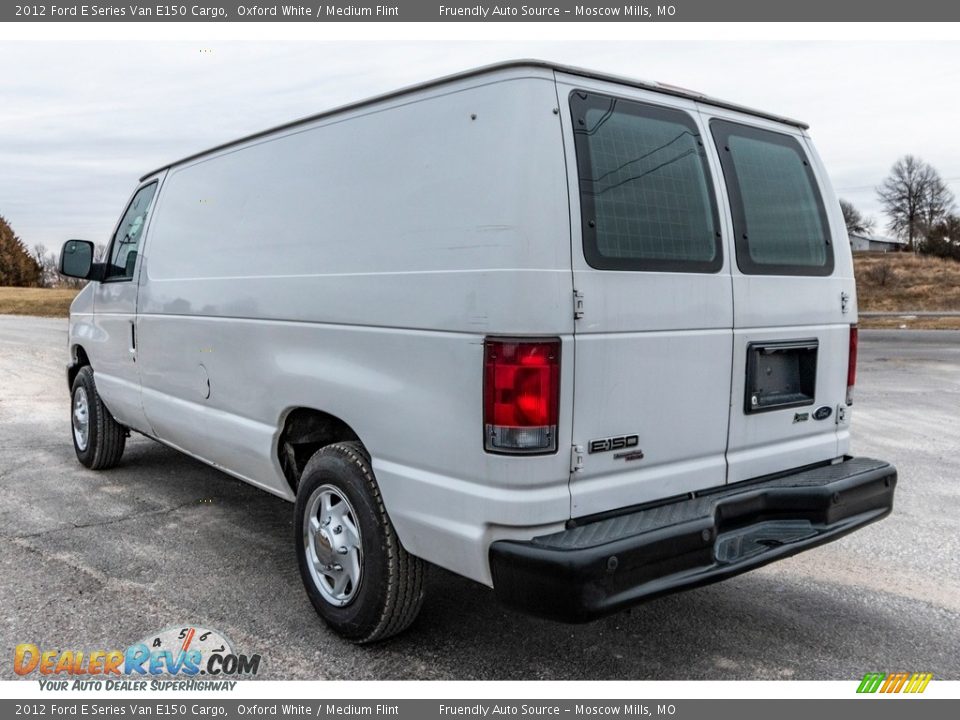 2012 Ford E Series Van E150 Cargo Oxford White / Medium Flint Photo #6