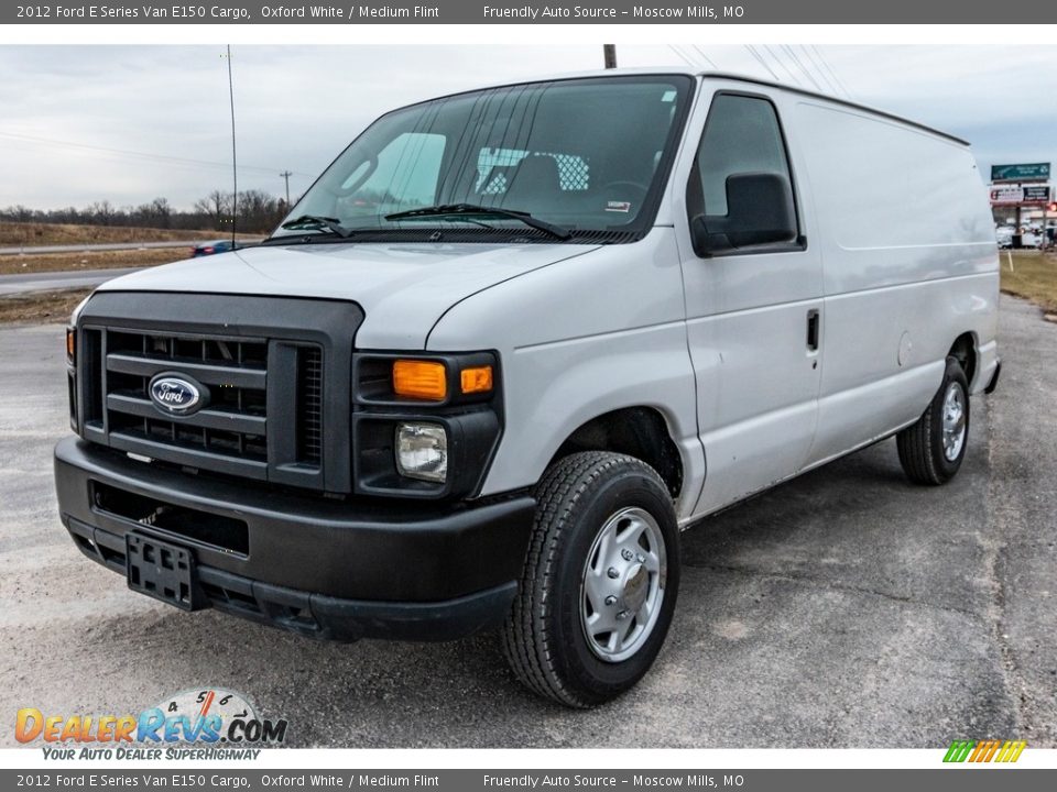 2012 Ford E Series Van E150 Cargo Oxford White / Medium Flint Photo #8