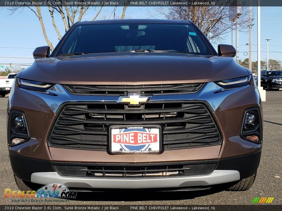 2019 Chevrolet Blazer 3.6L Cloth Sunlit Bronze Metallic / Jet Black Photo #2