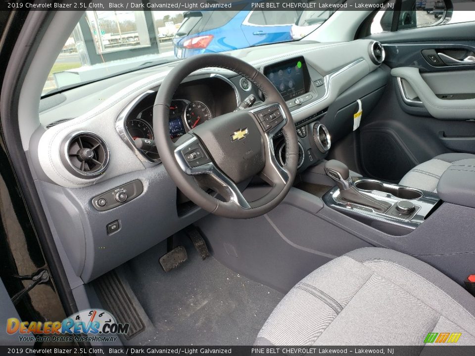 Dark Galvanized/­Light Galvanized Interior - 2019 Chevrolet Blazer 2.5L Cloth Photo #7