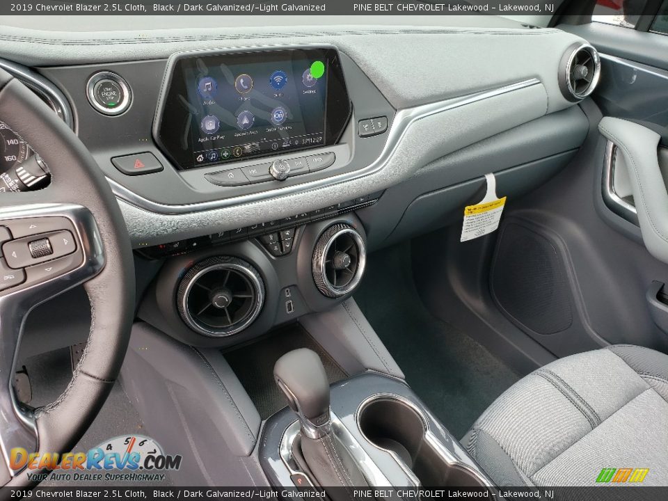 2019 Chevrolet Blazer 2.5L Cloth Black / Dark Galvanized/­Light Galvanized Photo #10