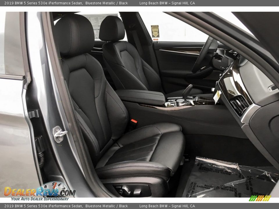 2019 BMW 5 Series 530e iPerformance Sedan Bluestone Metallic / Black Photo #5