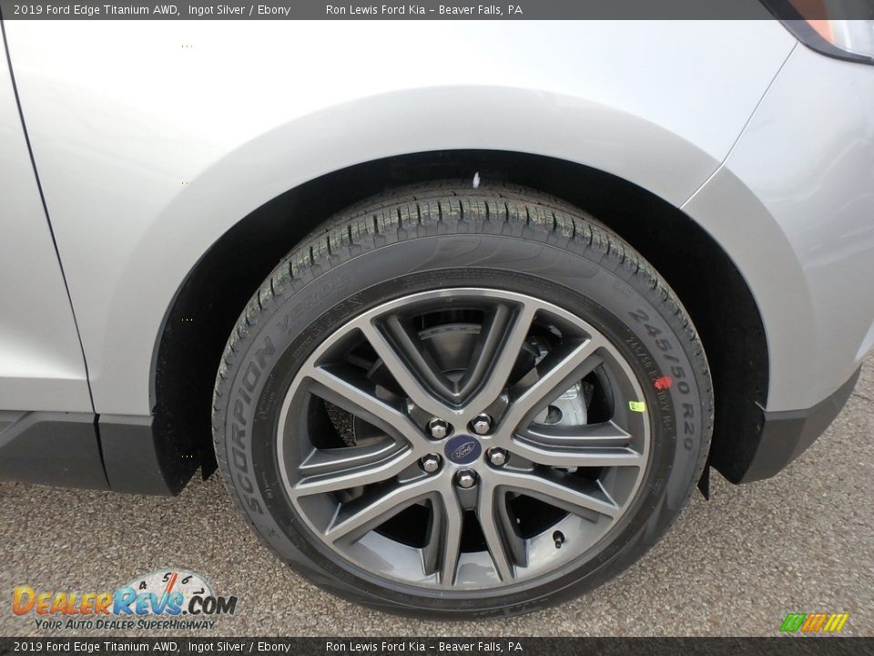 2019 Ford Edge Titanium AWD Wheel Photo #10