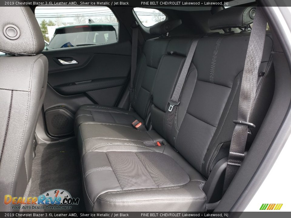 Rear Seat of 2019 Chevrolet Blazer 3.6L Leather AWD Photo #6