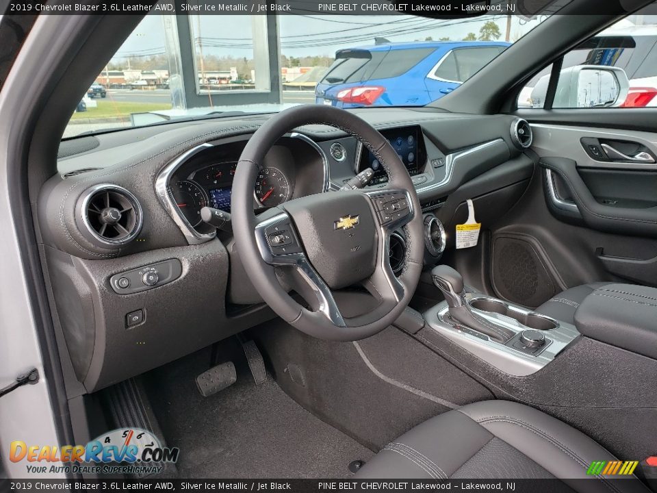 Jet Black Interior - 2019 Chevrolet Blazer 3.6L Leather AWD Photo #7