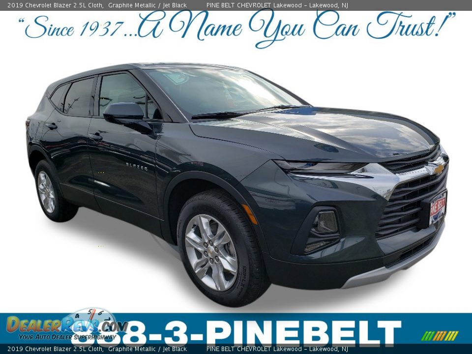 2019 Chevrolet Blazer 2.5L Cloth Graphite Metallic / Jet Black Photo #1