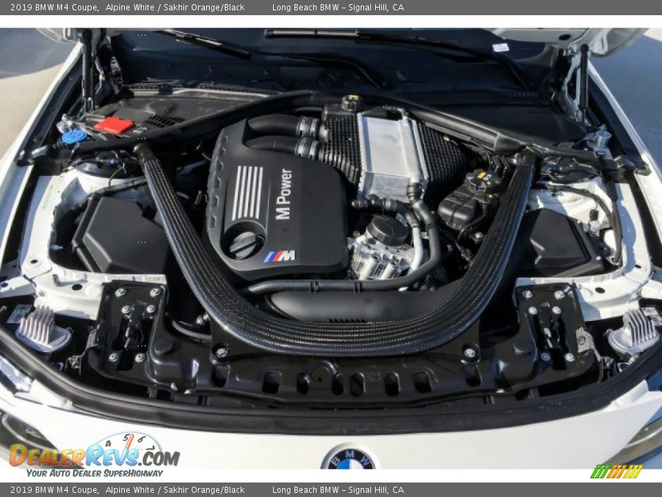 2019 BMW M4 Coupe 3.0 Liter M TwinPower Turbocharged DOHC 24-Valve VVT Inline 6 Cylinder Engine Photo #8