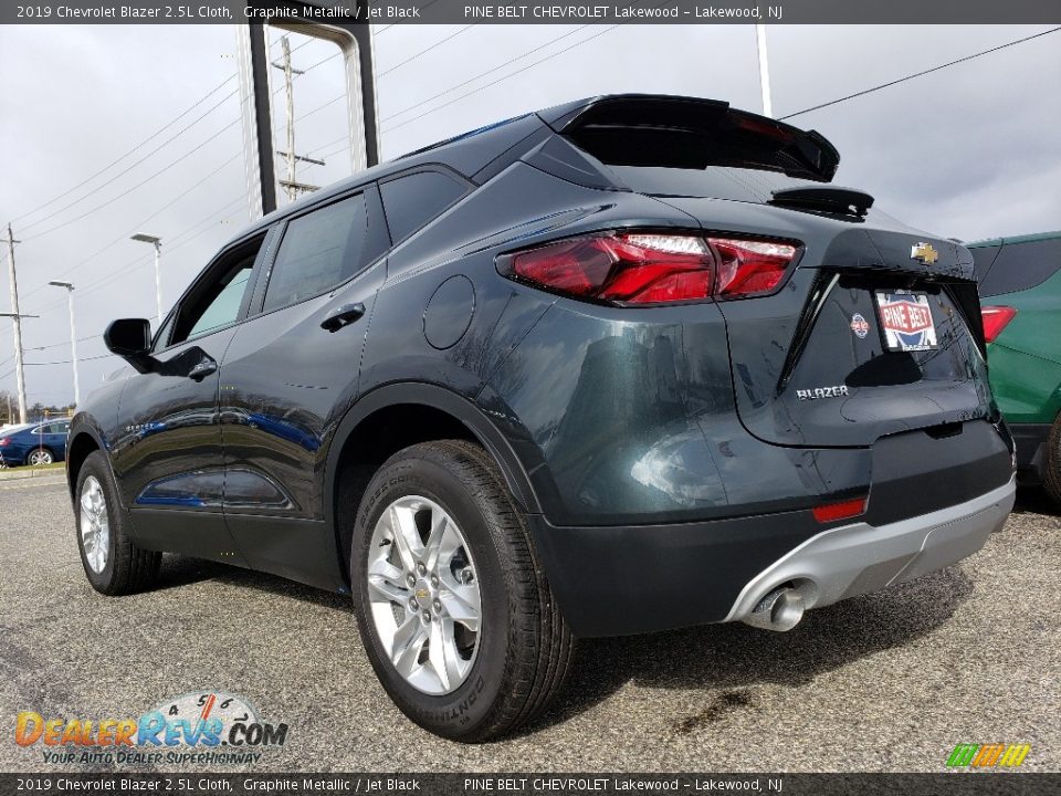 2019 Chevrolet Blazer 2.5L Cloth Graphite Metallic / Jet Black Photo #4