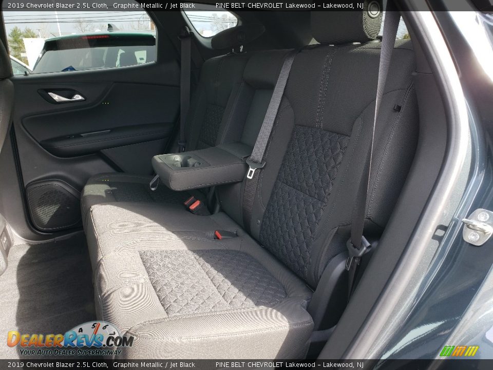 Rear Seat of 2019 Chevrolet Blazer 2.5L Cloth Photo #6